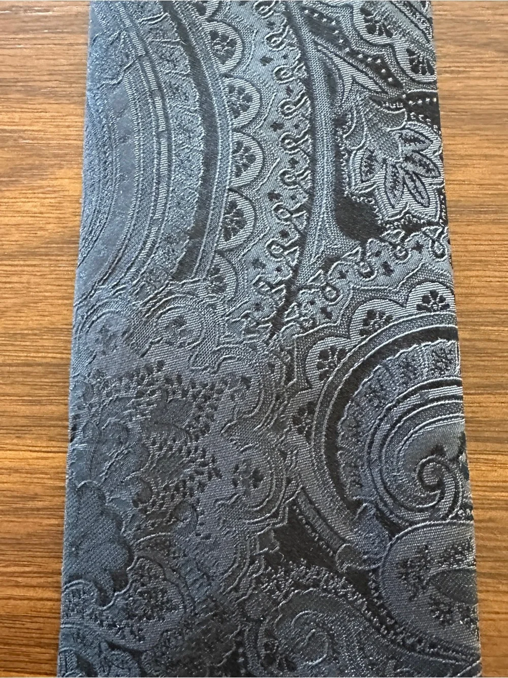 Hugo Boss Black Paisley Silk Tie